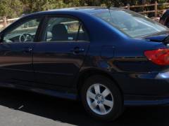 Mein blauer Toyota Corolla