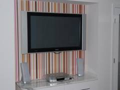 Fernseher und Stereo-Anlage im Flamingo Las Vegas