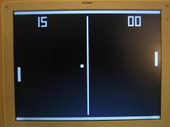 Screenshot Spiel PONG auf meinem iBook G4