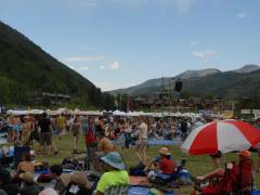 Telluride-Festivarians mit der richtigen Ausrüstung