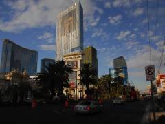 Blick auf den Las Vegas Boulevard
