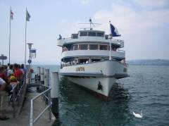 Motorschiff Linth der ZSG