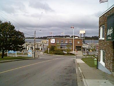 Hafengebäude der Fähre Yarmouth - Bar Harbor