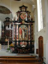 Minibild, Innenansicht Kirche Hägglingen
